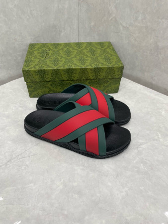 UA Gucci Criss Cross Slide Sandals