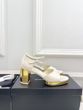 UA CHANEL HEELED SANDALS