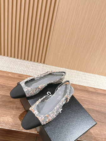 UA CHANEL SLINGBACKS FLAT