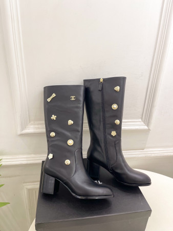 UA Chanel Boots 6cm Heel