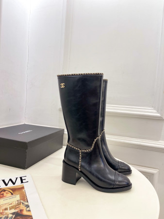 UA Chanel Boots 7cm Heel