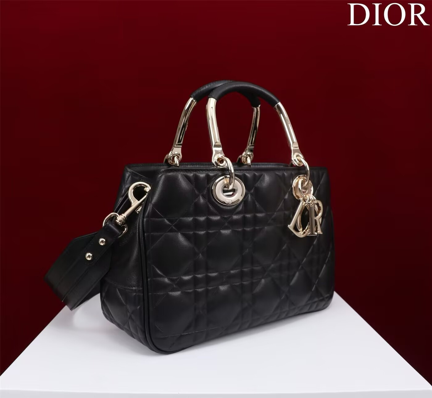 Dior Lady Handbag 24x18x10cm