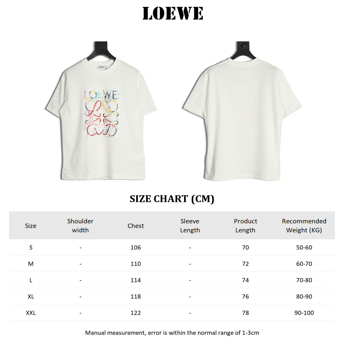 Loewe 25ss Short-sleeved T-shirt