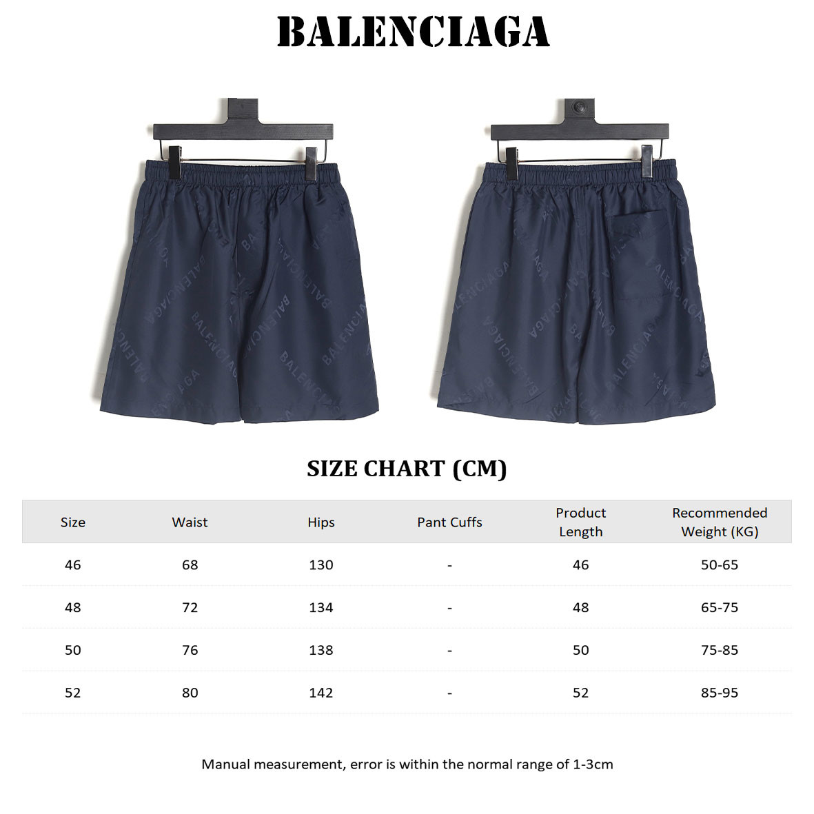 Balenciaga 25ss shorts