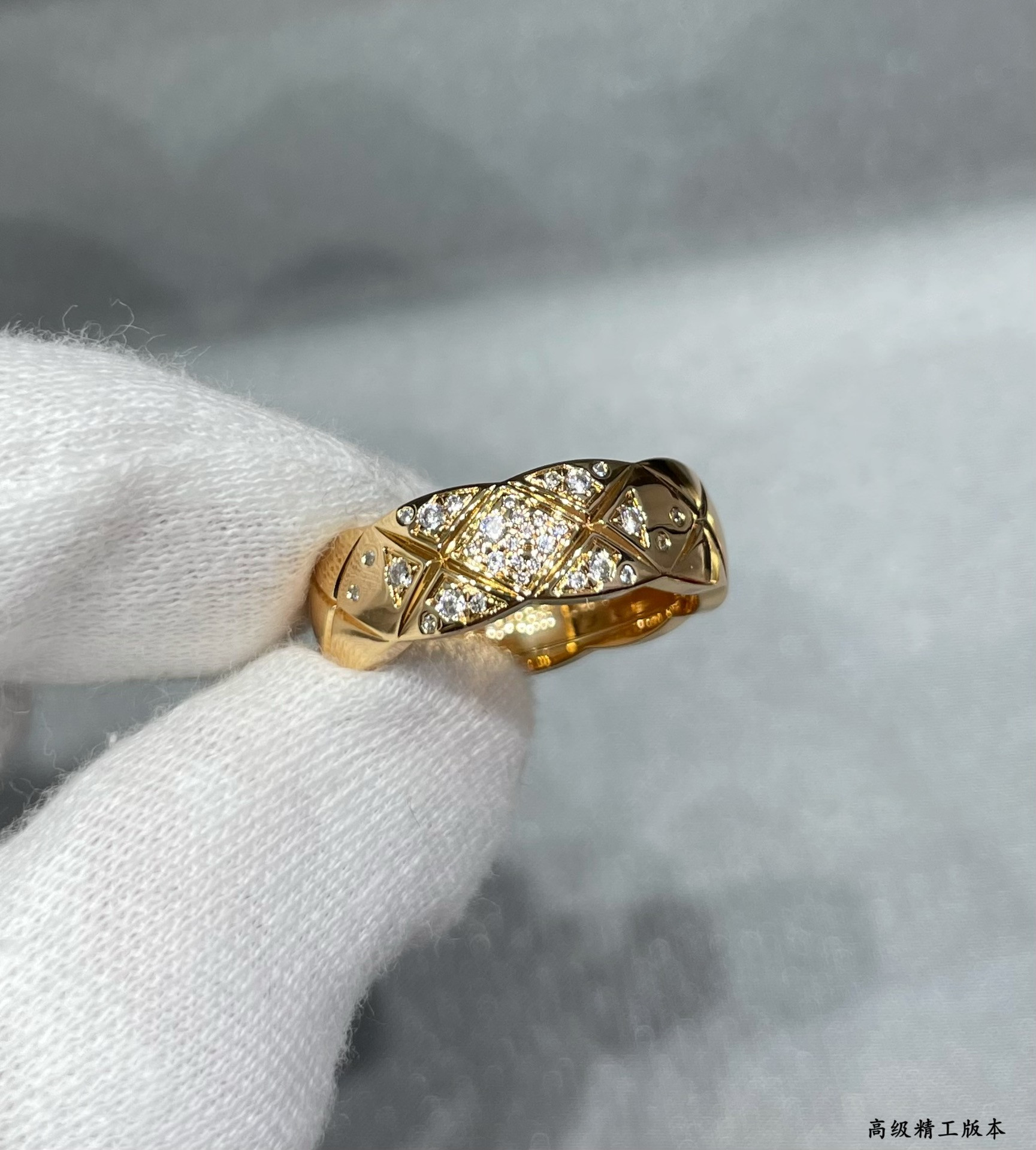 Chanel Wide diamond Ring