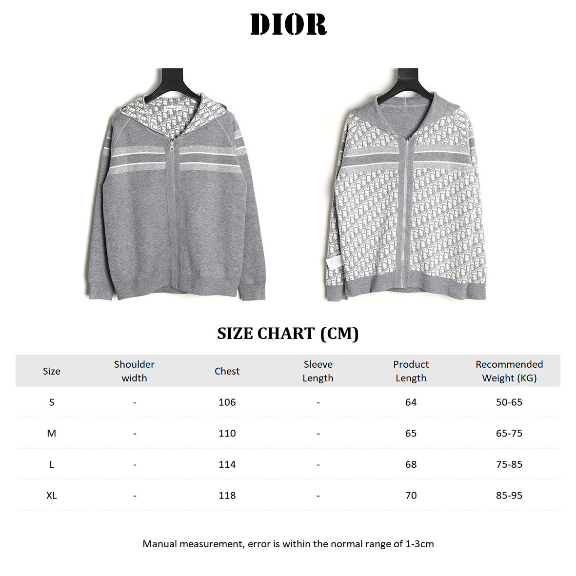Dior CD Oblique Reversible Coats