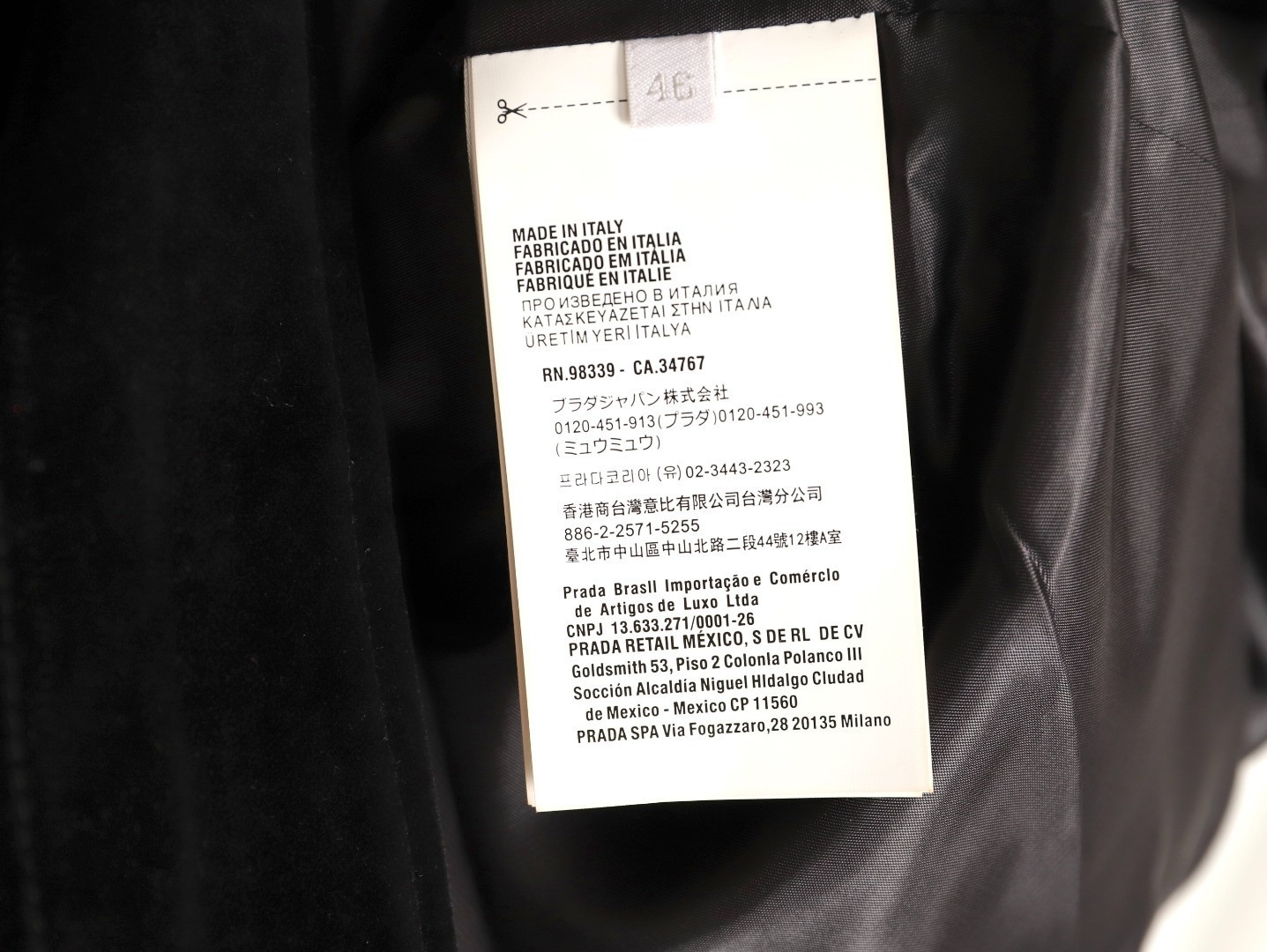 Prada PRD Denim Coats