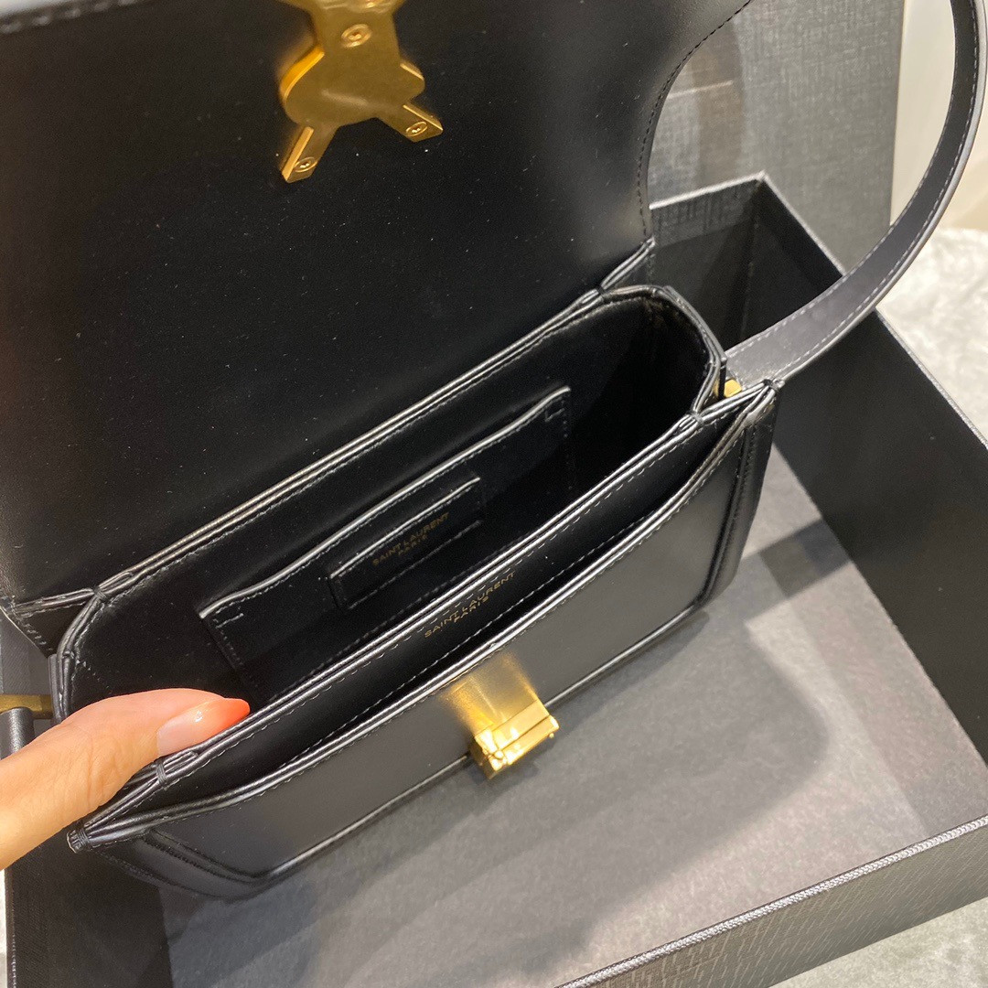 SAINT LAURENT YSL SOLFERINO BOX BAG 19CM