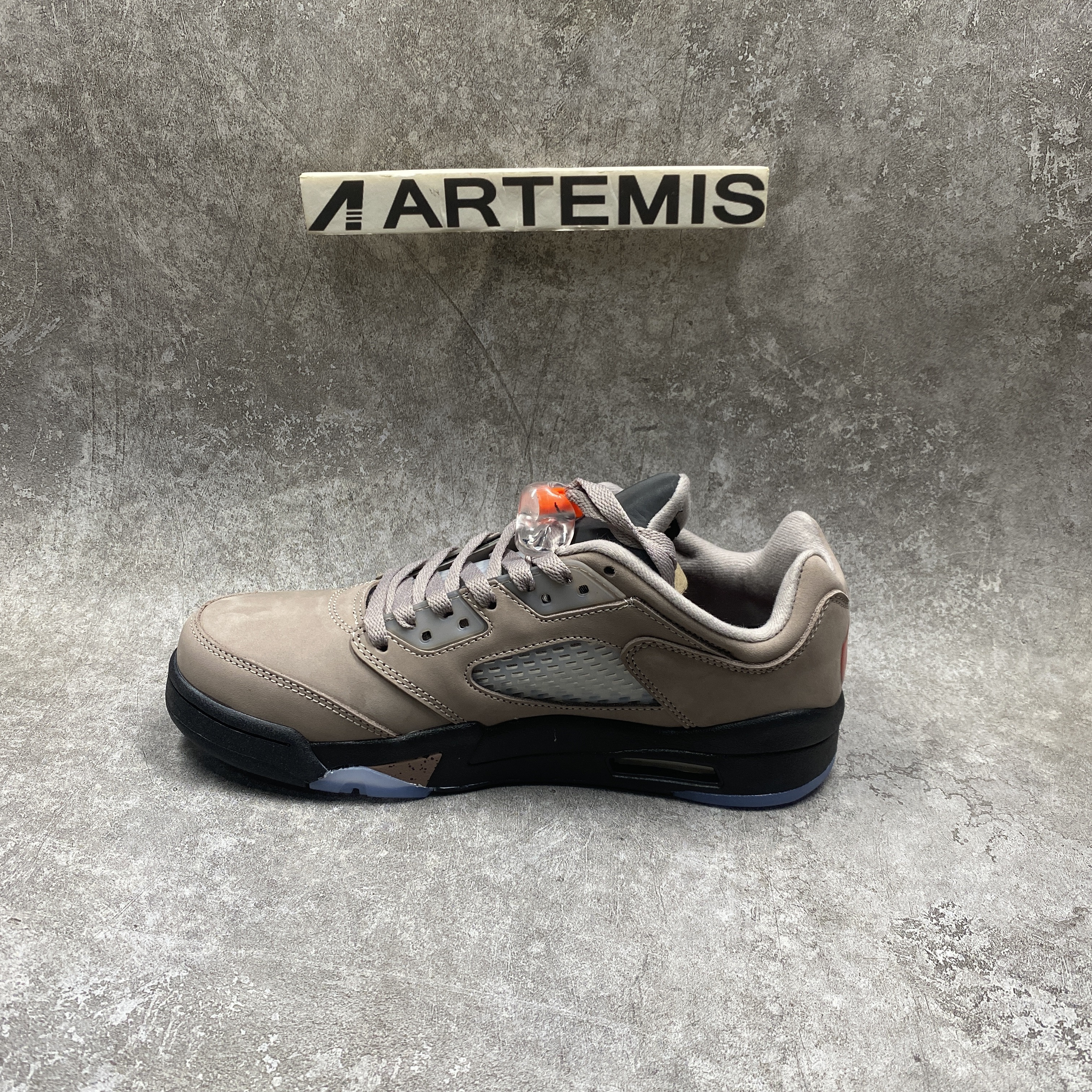 PSG x Air Jordan 5 Retro Low Pumice