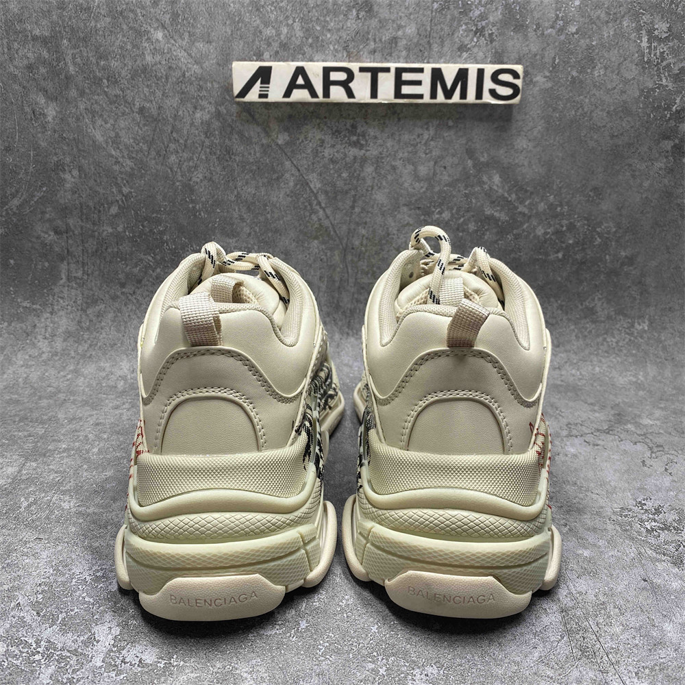 UA Balenciaga Triple SDIY Metal White Red