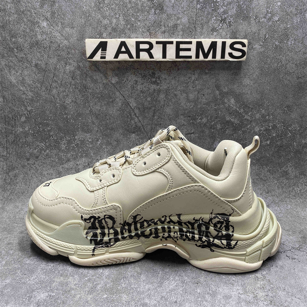 UA Balenciaga Triple SDIY Metal White Red