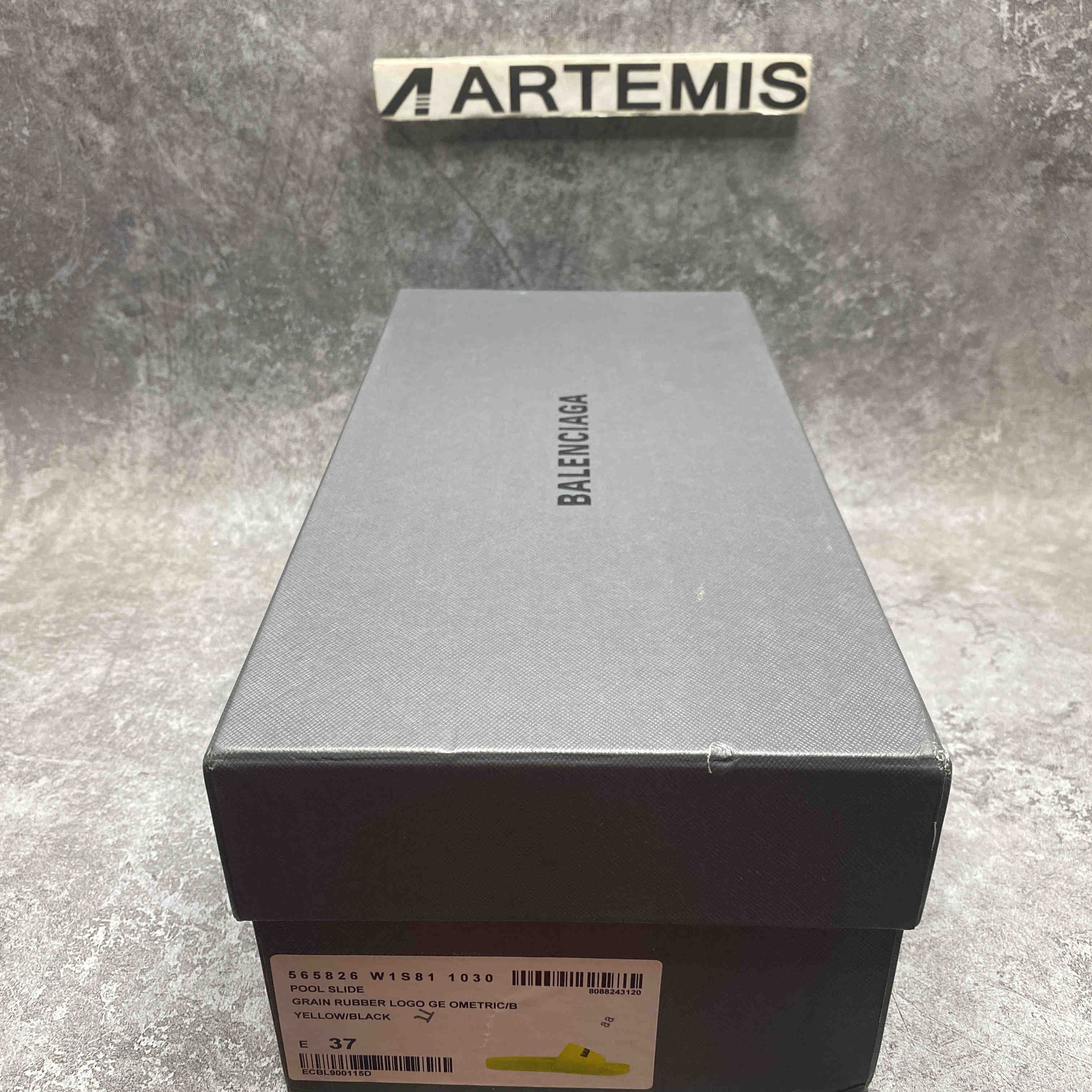 Balenciaga Pool Slide Lime