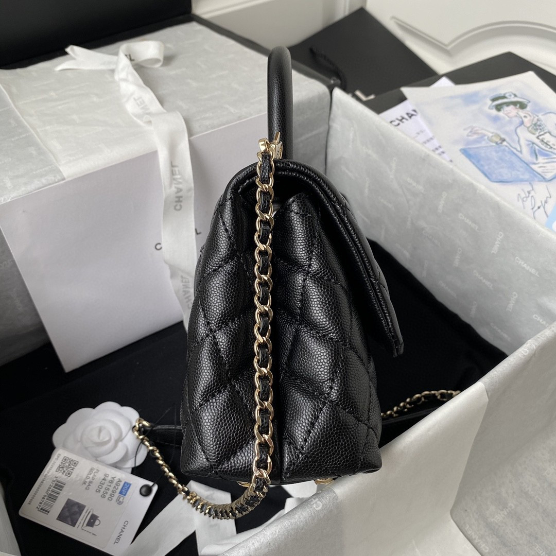Chanel Coco Handle Bag A92990 24x14x10cm