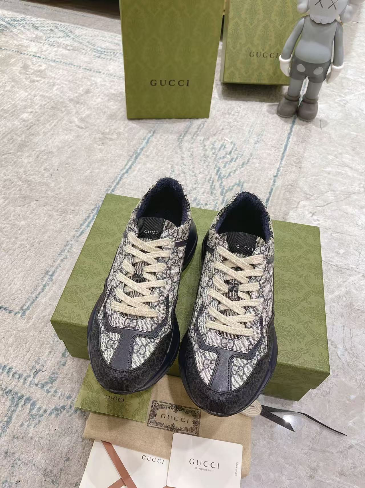 UA Gucci GG Rhyton Sneaker