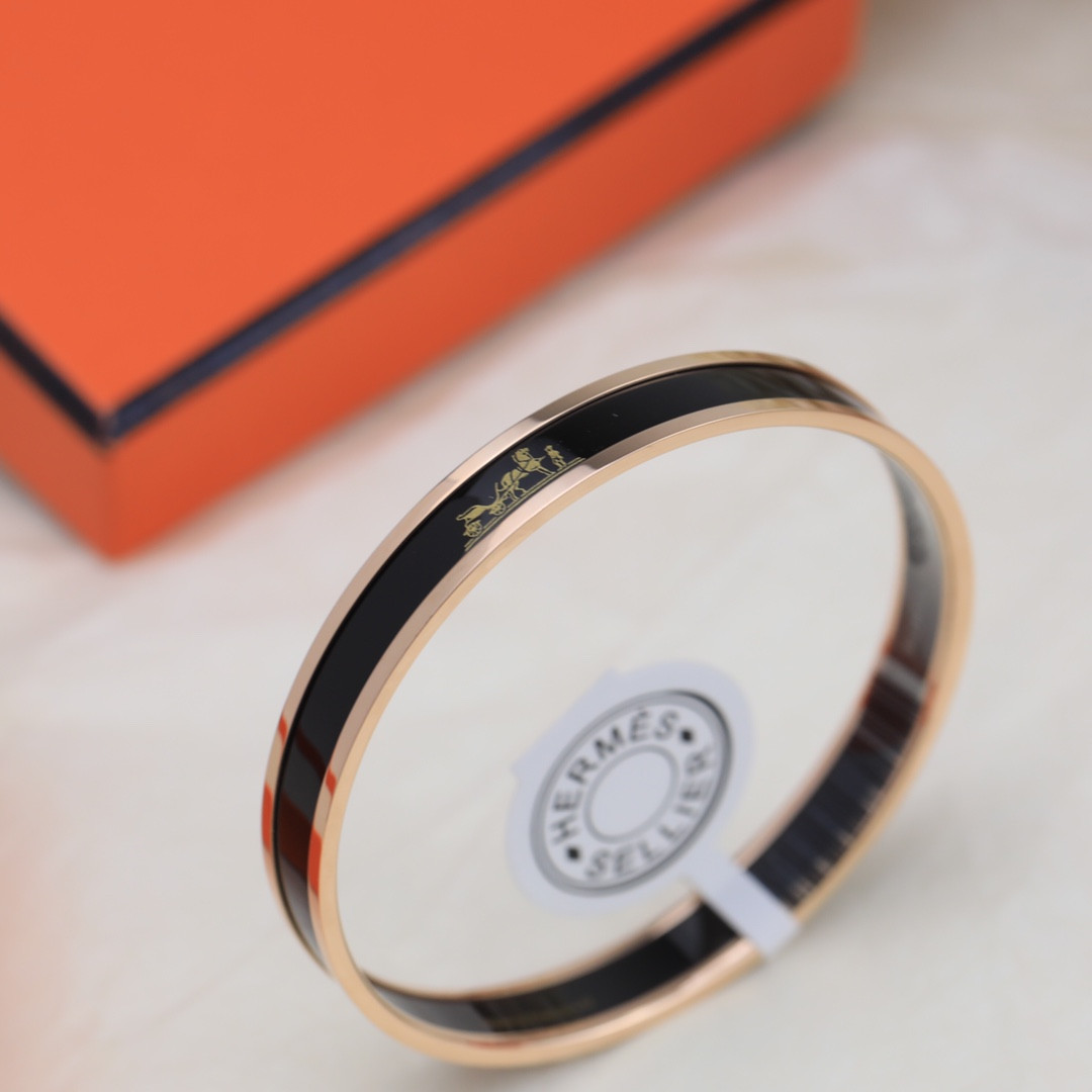 Hermes enamel Bracelet(Customized products cannot be returned or exchanged)