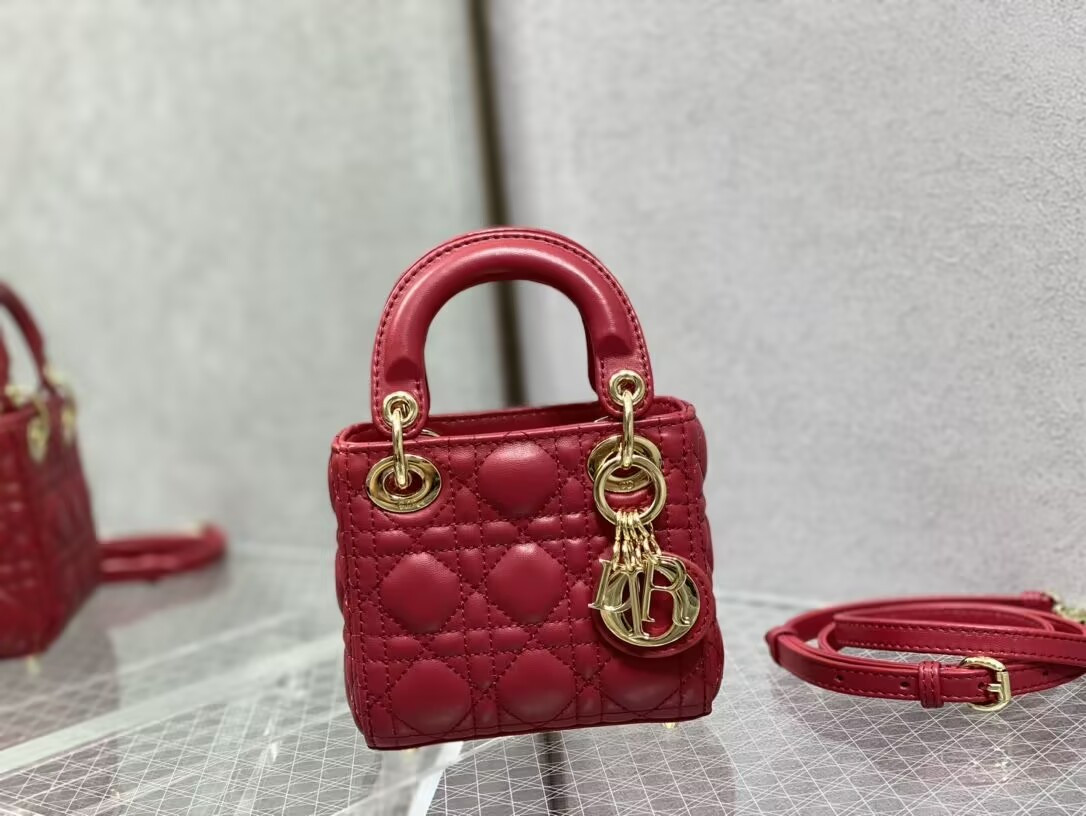 Dior Micro Lady Bag 12x10x5cm