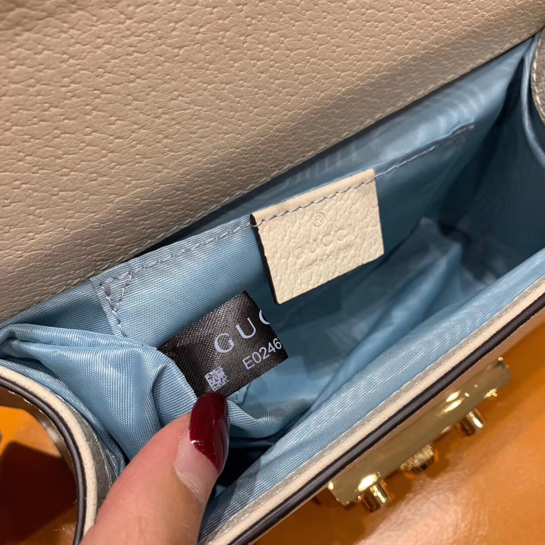 Gucci padlock shoulder bag 20cm