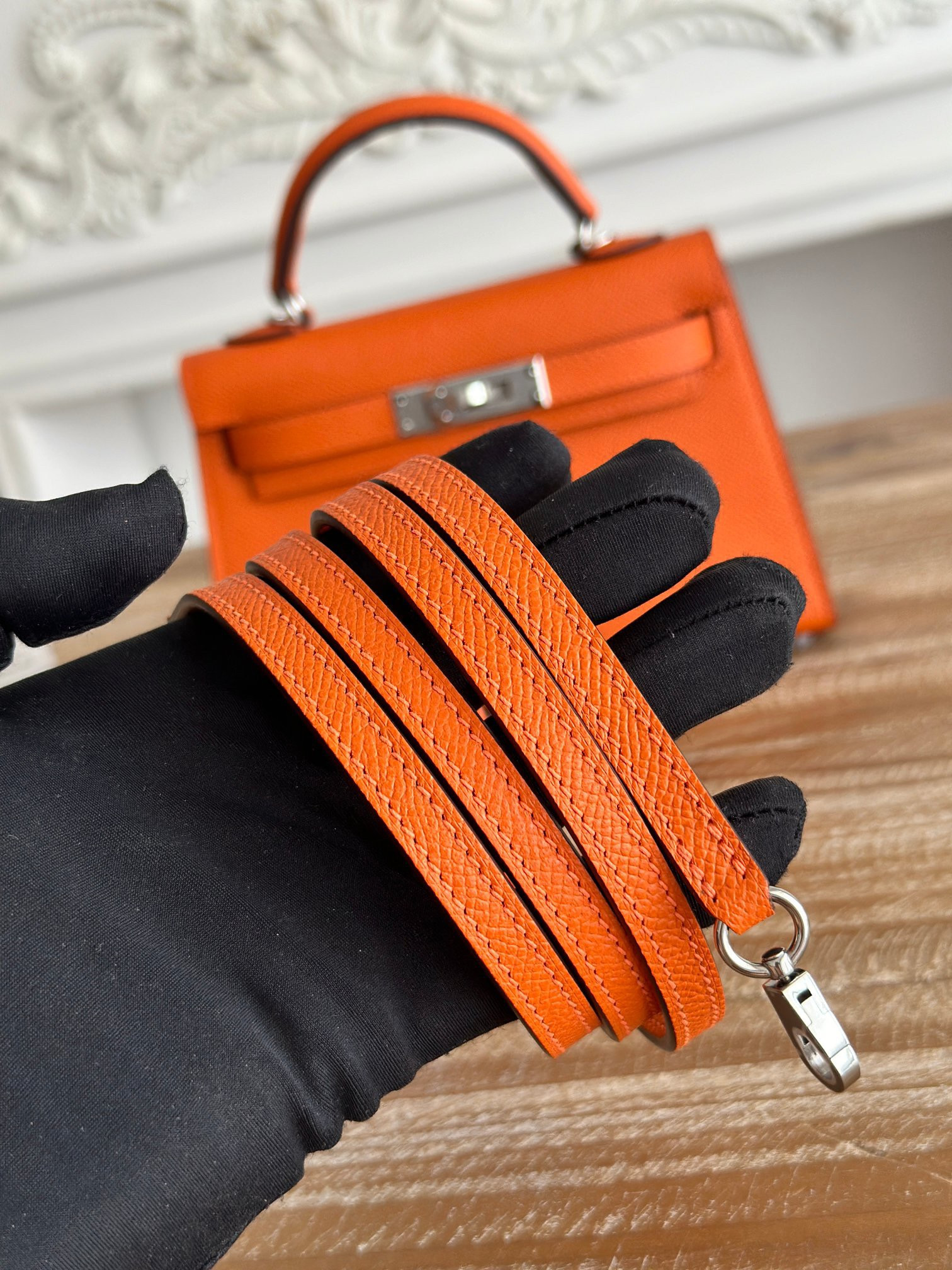 Hermès Mini Kelly 19 19×6×12CM