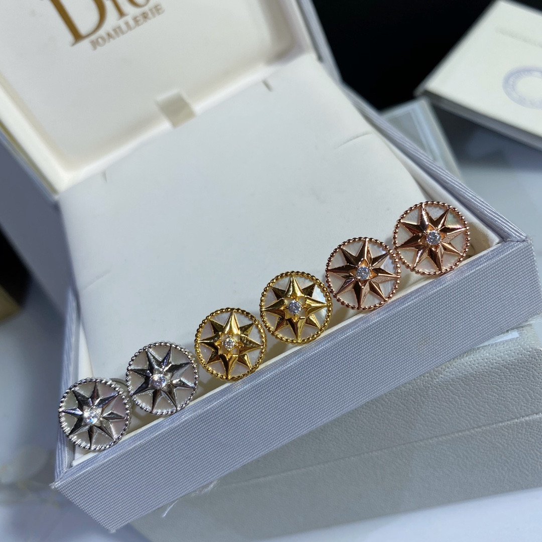 Dior compass Stud Earrings