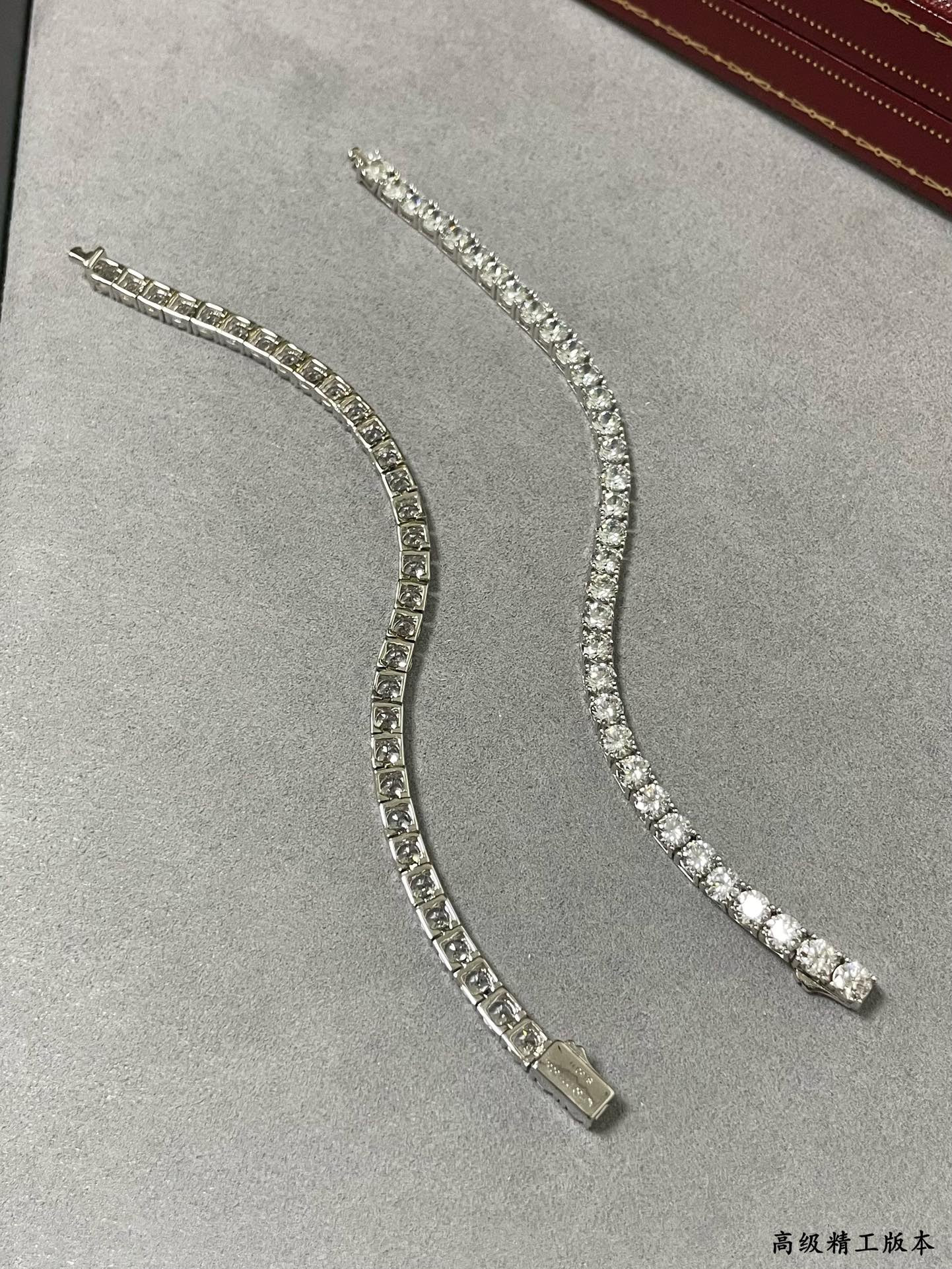 Cartier full diamond four-claw Bracelet