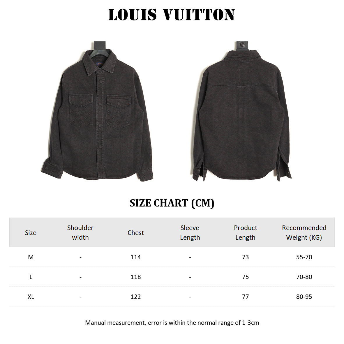 Louis Vuitton LV Denim Coats