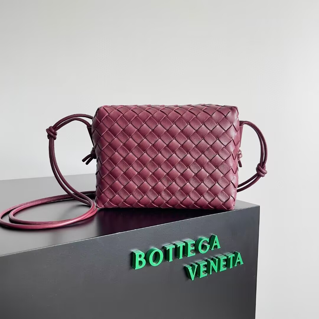 Bottega Veneta Medium Loop Cross-Body Bag 22x15x8cm