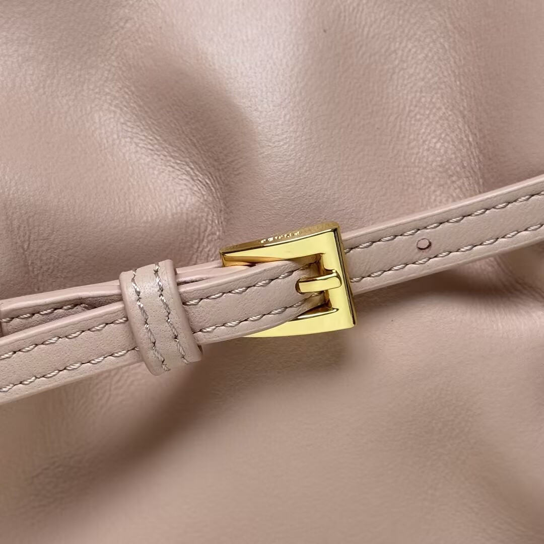 Prada Slouchy Lambskin Leather Shoulder Bag 25x18.5x11.5cm