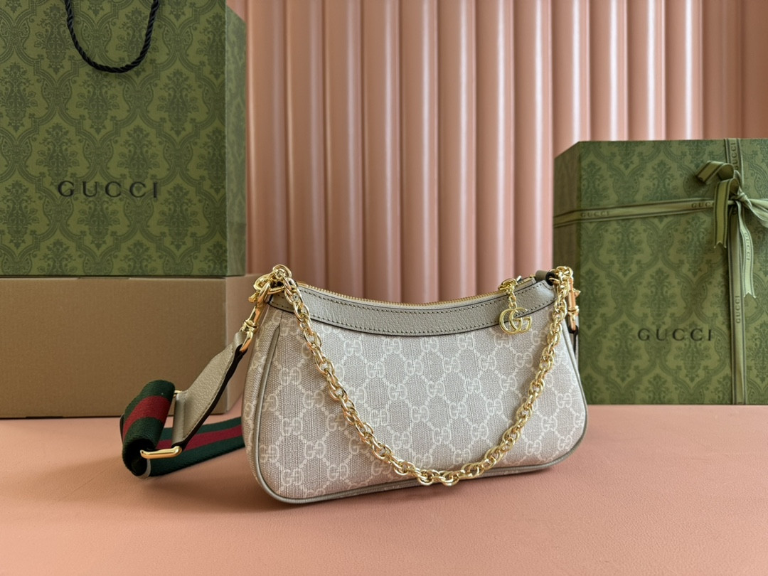 Gucci Ophidia GG Small handbag 9.8x 6.1 x 2.4inch