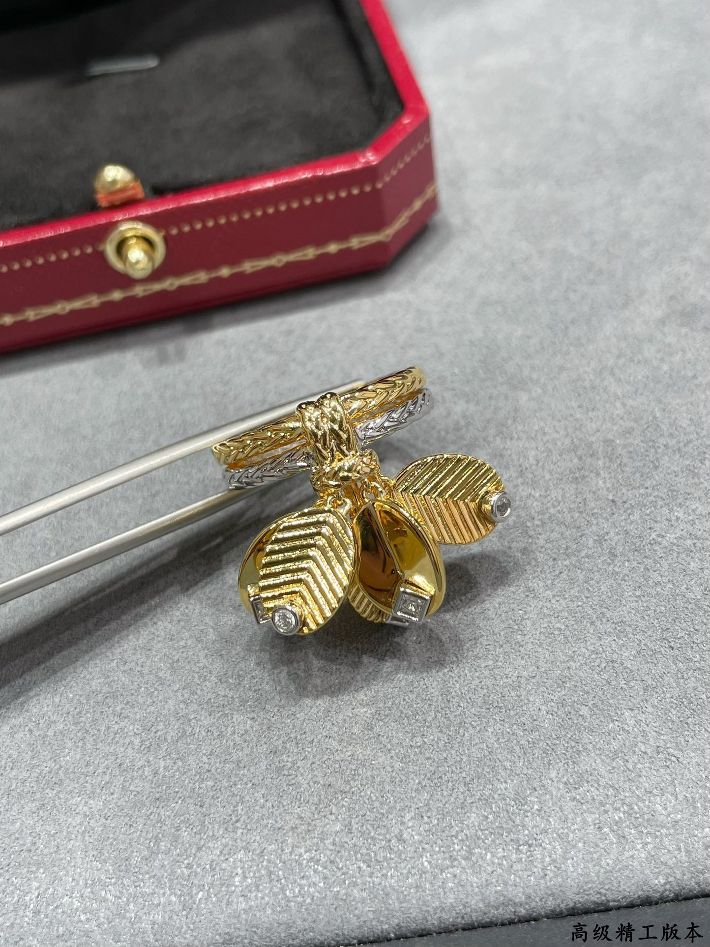 Cartier Coffee bean leaf Ring