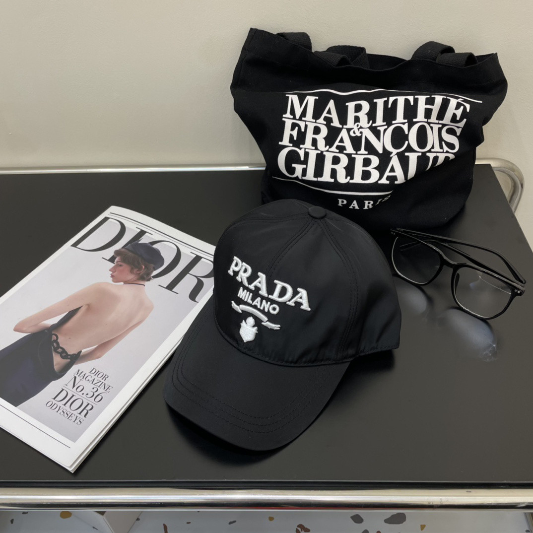 Prada Re-Nylon baseball cap