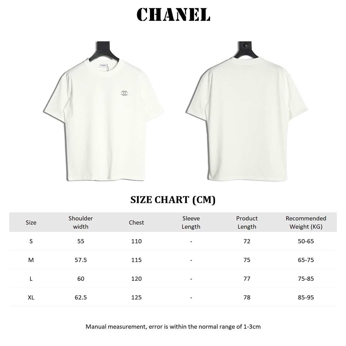 Chanel 25SS Short-sleeved T-shirt