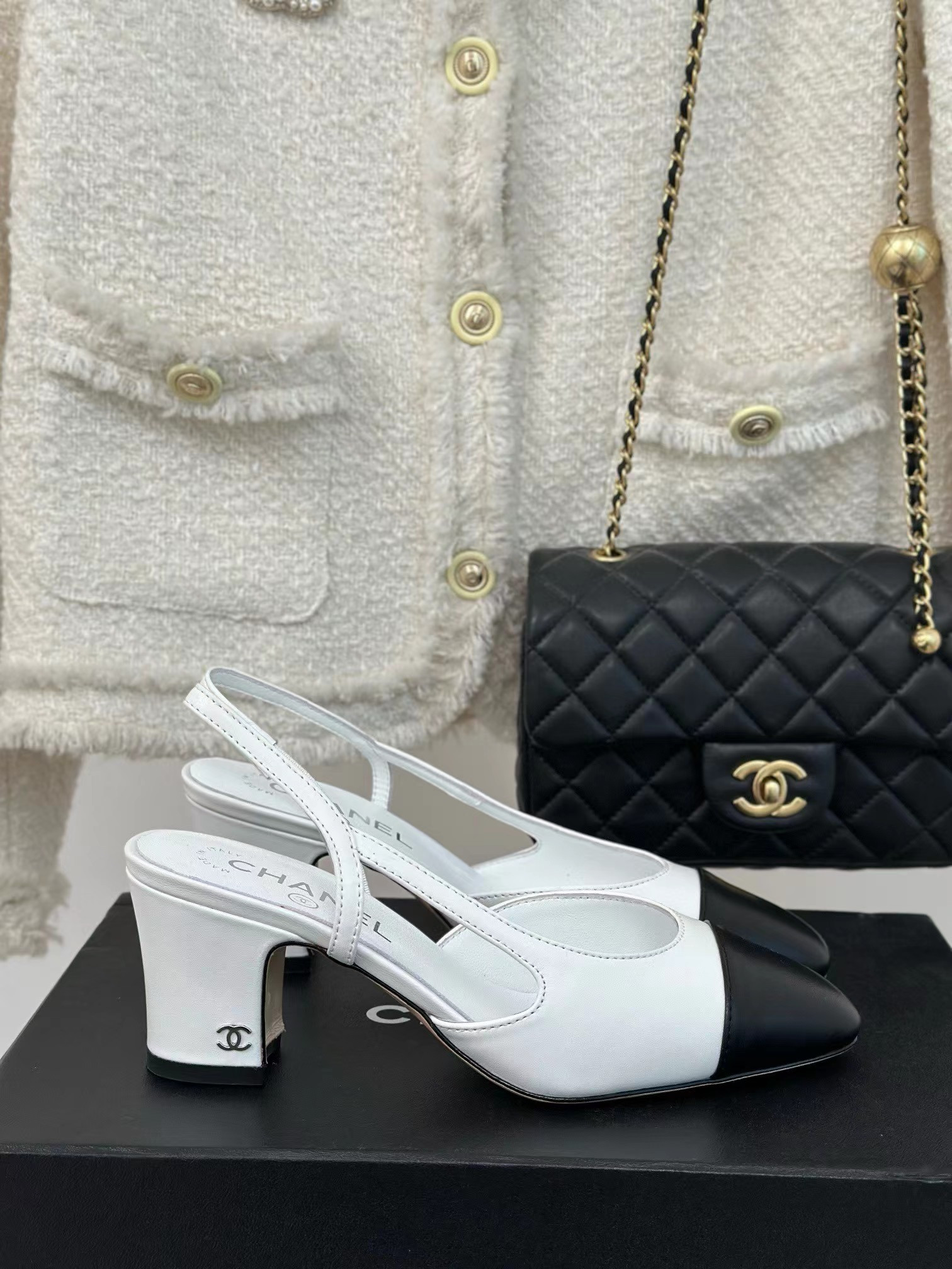 UA CHANEL SLINGBACKS