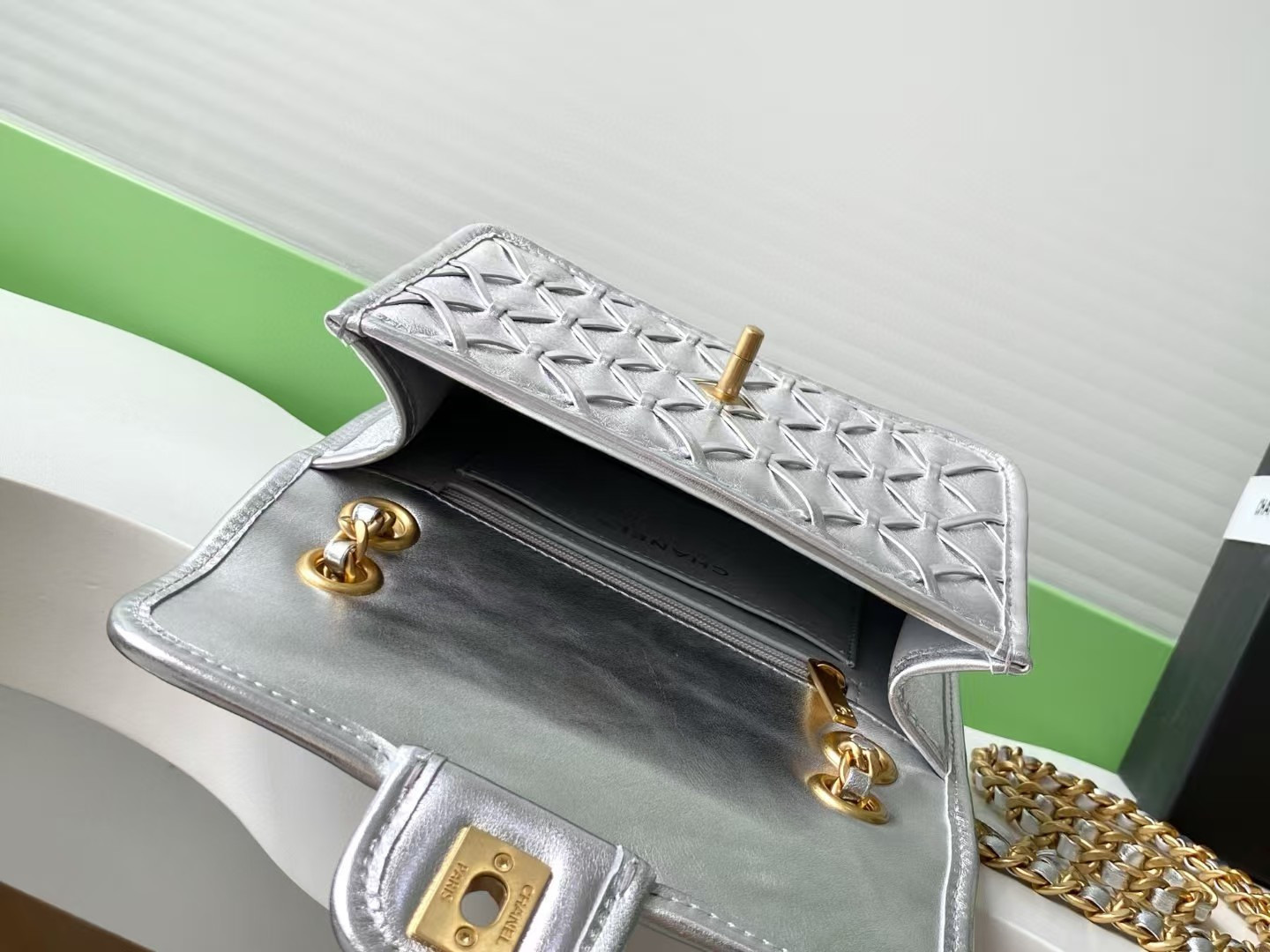 Chanel Mini Flap Bag 13x19x5.5cm AS4797