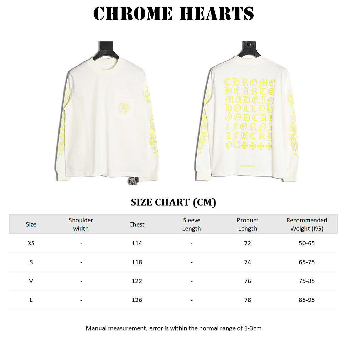 Chrome Hearts Long-Sleeved T-shirt