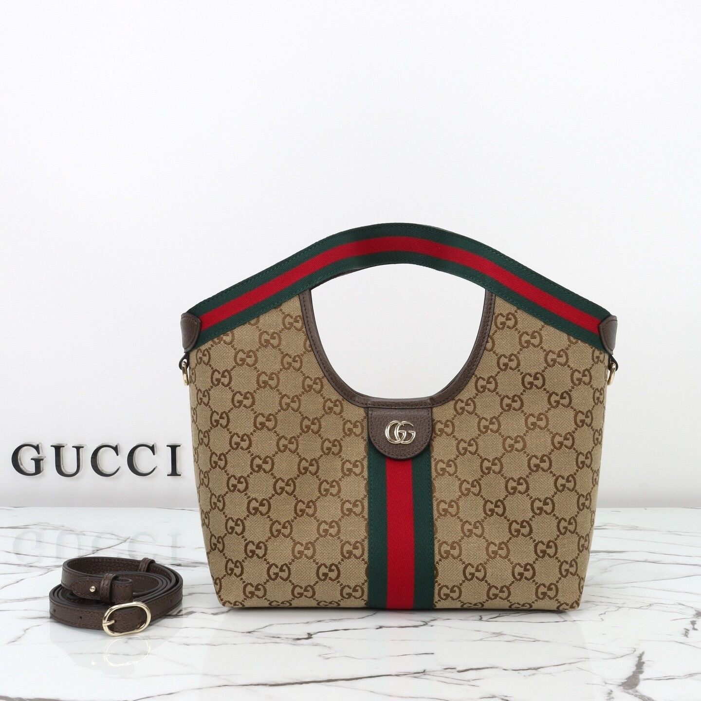 Gucci Giglio Small Tote Bag 25x20x15cm
