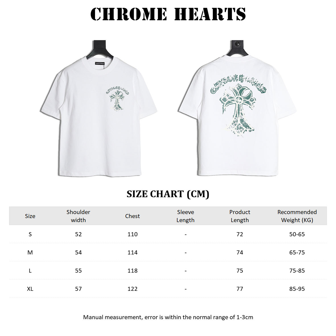 Chrome Hearts 25ss Short-sleeved T-shirt