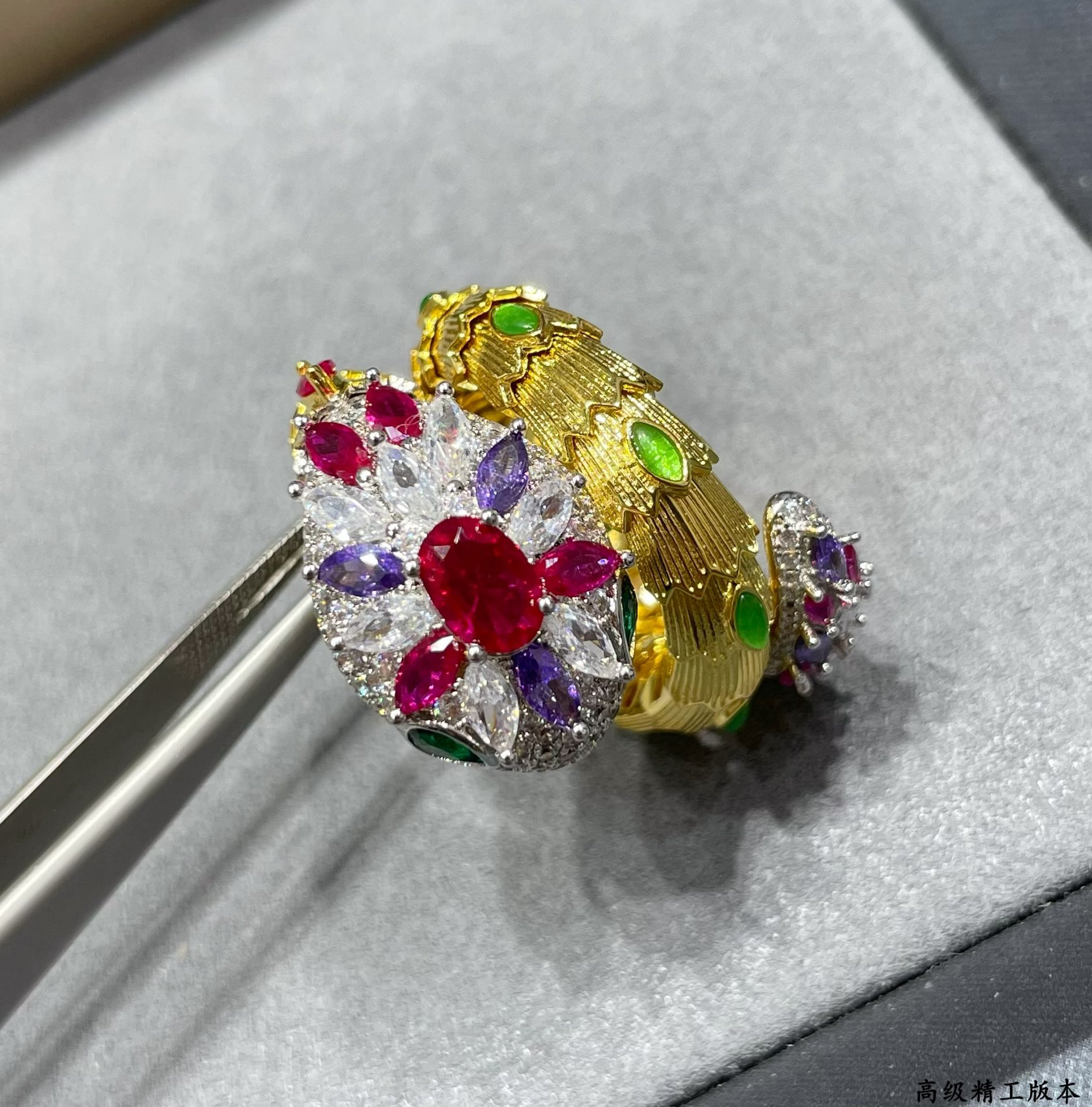 Bvlgari Diamond Princess Snake Ring