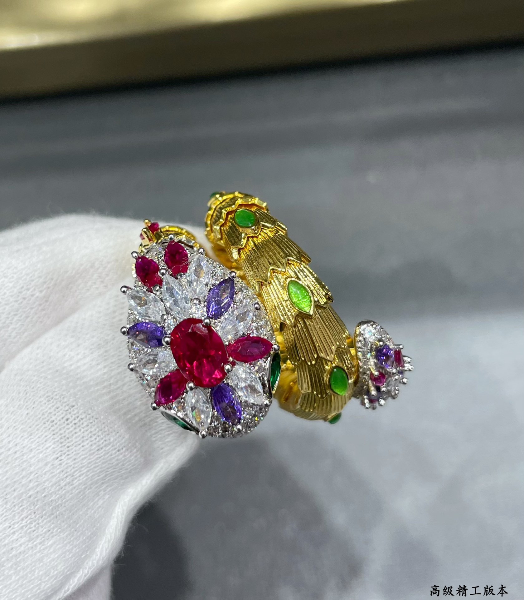 Bvlgari Diamond Princess Snake Ring