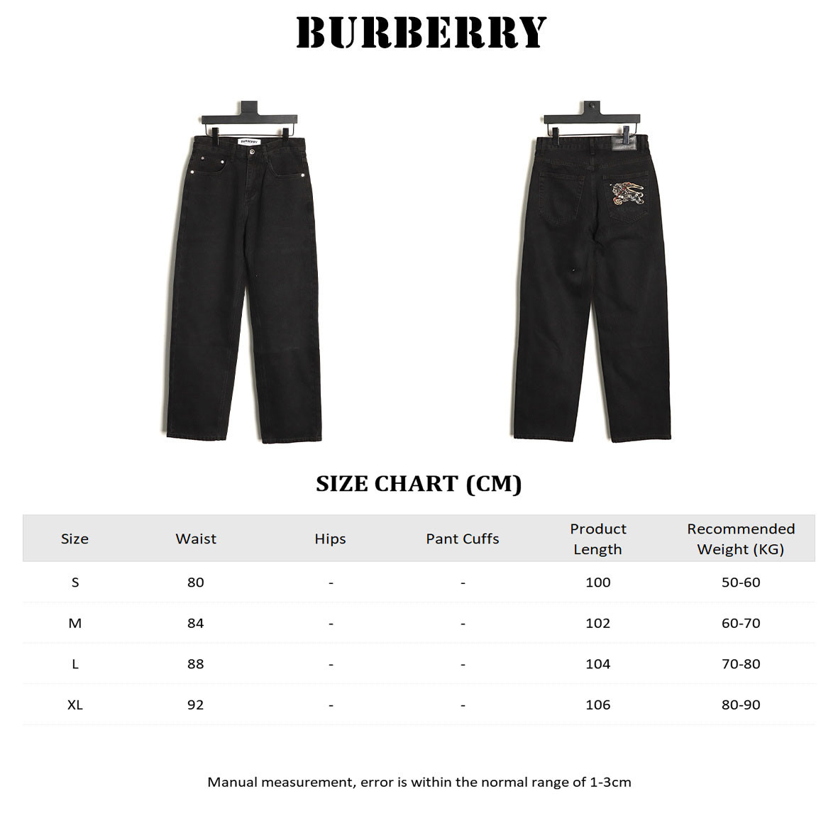 Burberry 25SS Jeans