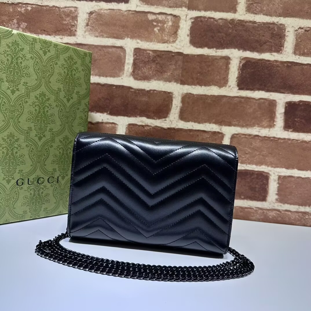 Gucci GG Marmont wallet on chain 20x13x6cm