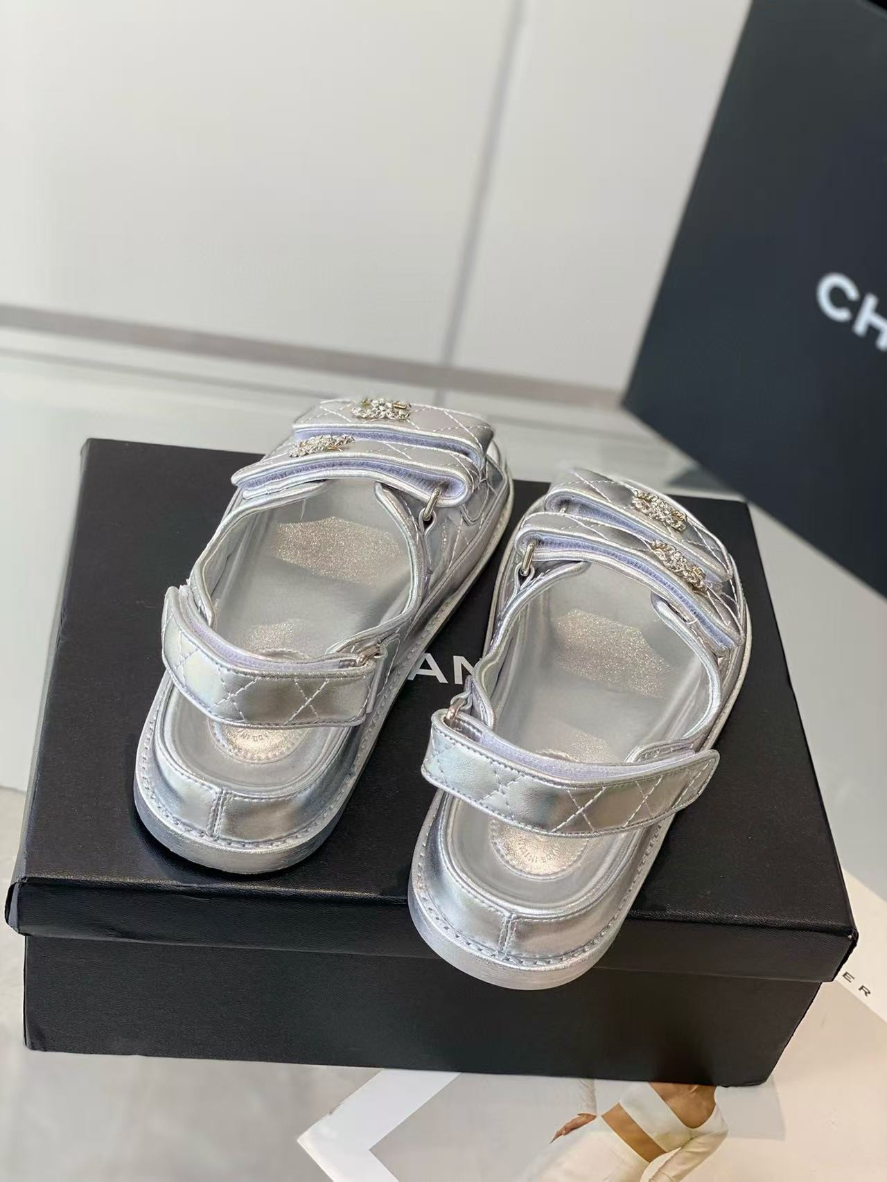 UA Chanel Sandals