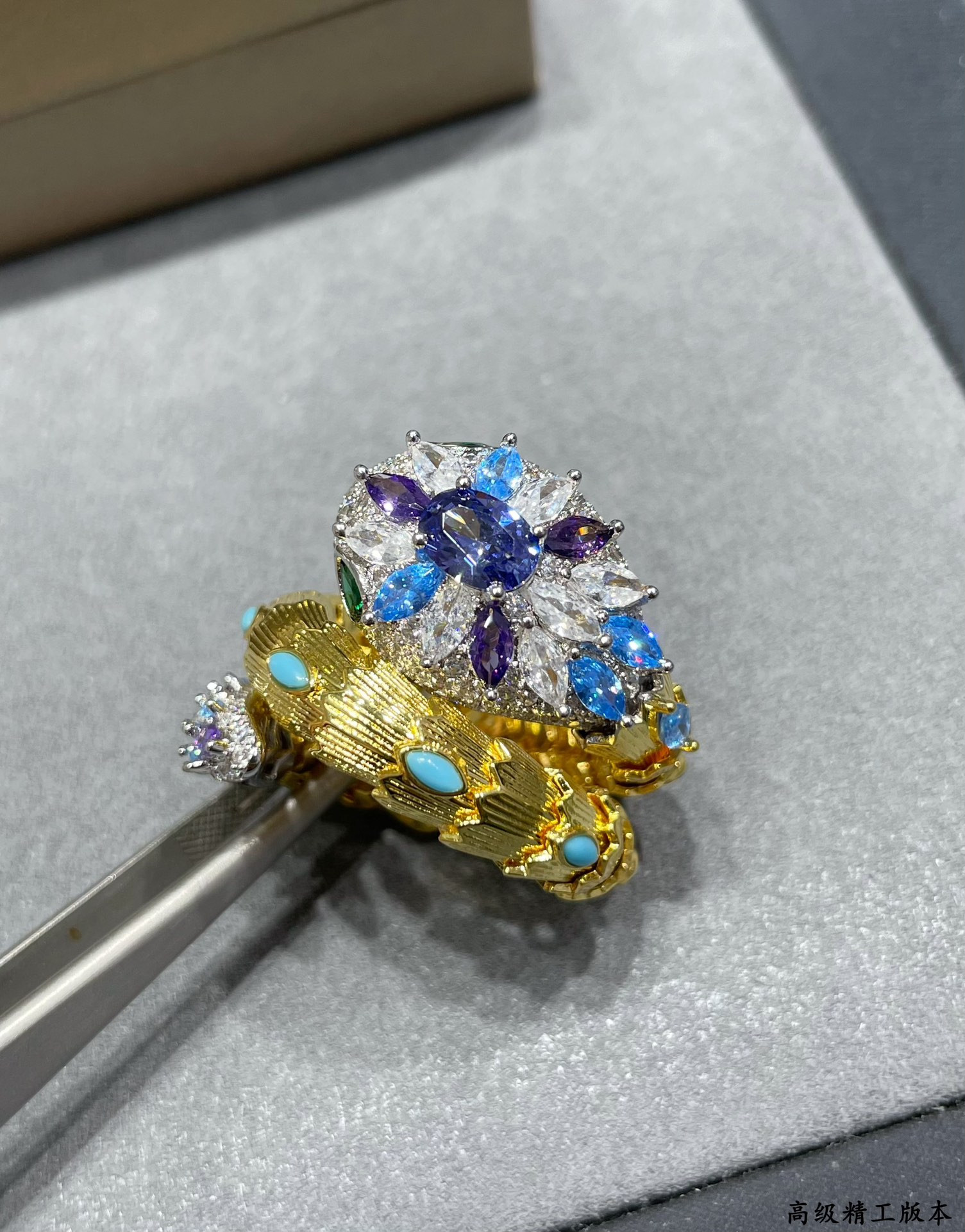 Bvlgari Diamond Princess Snake Ring