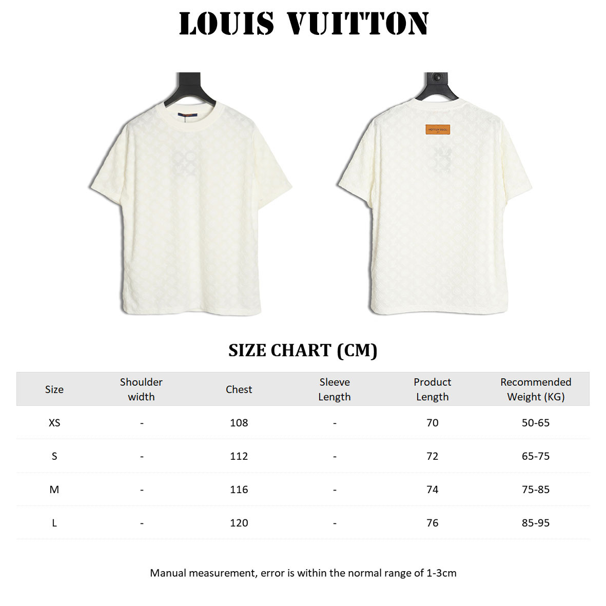 Louis vuitton LV 24ss Short-sleeved T-shirt
