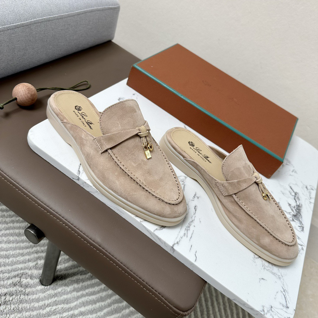 UA Loro Piana Babouche Charms Walk Loafers