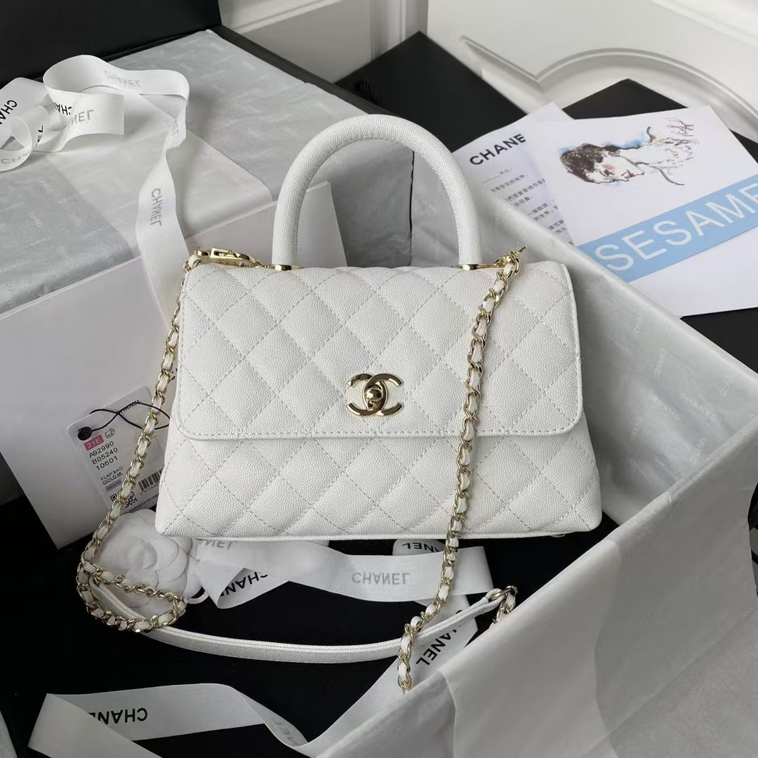 Chanel Coco Handle Bag A92990 24x10x14CM