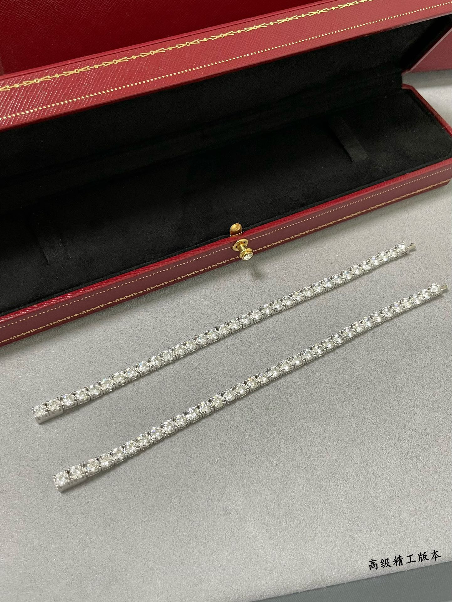 Cartier full diamond four-claw Bracelet