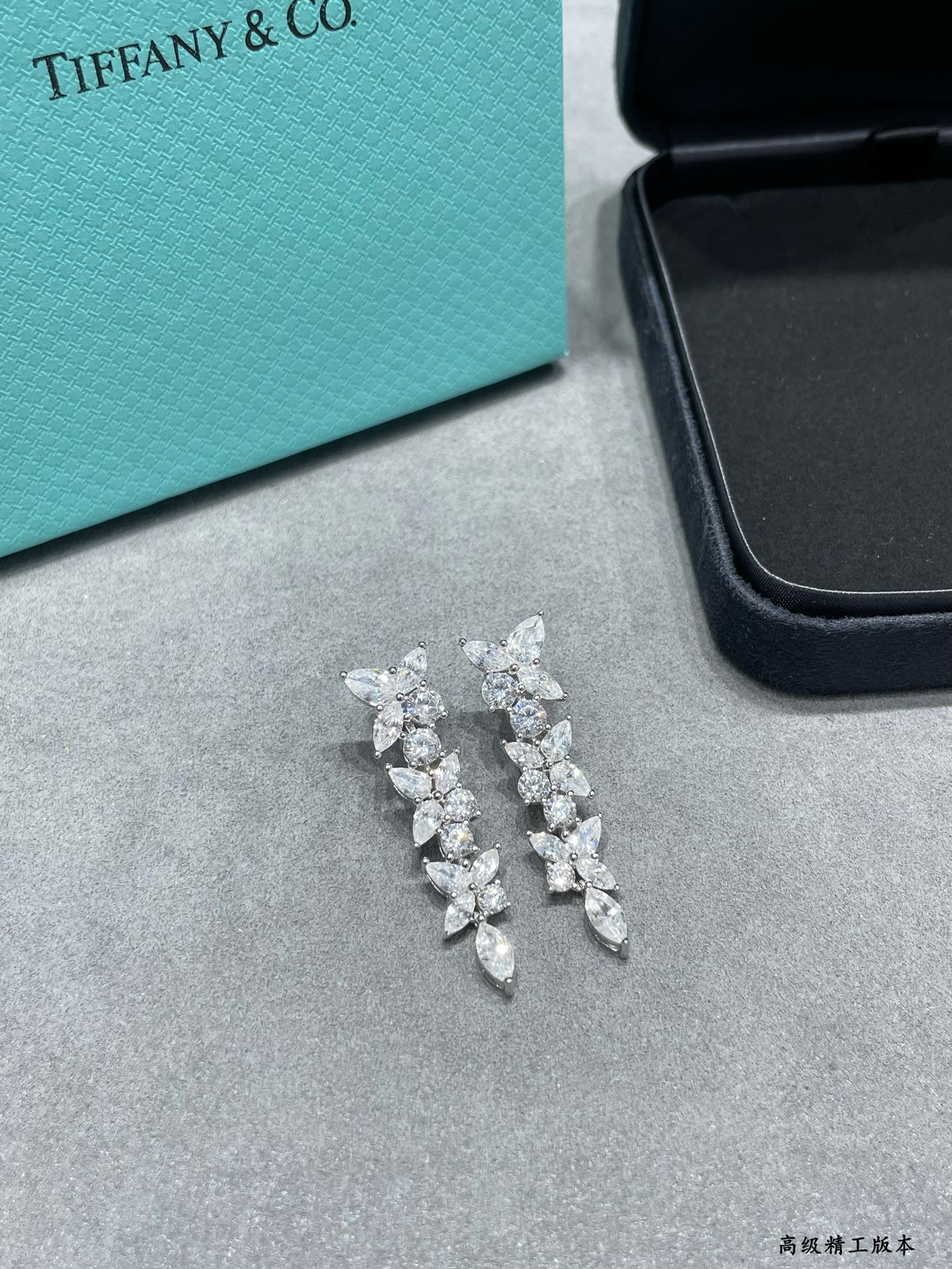 Tiffany & Co. Marquise Earrings Ag925