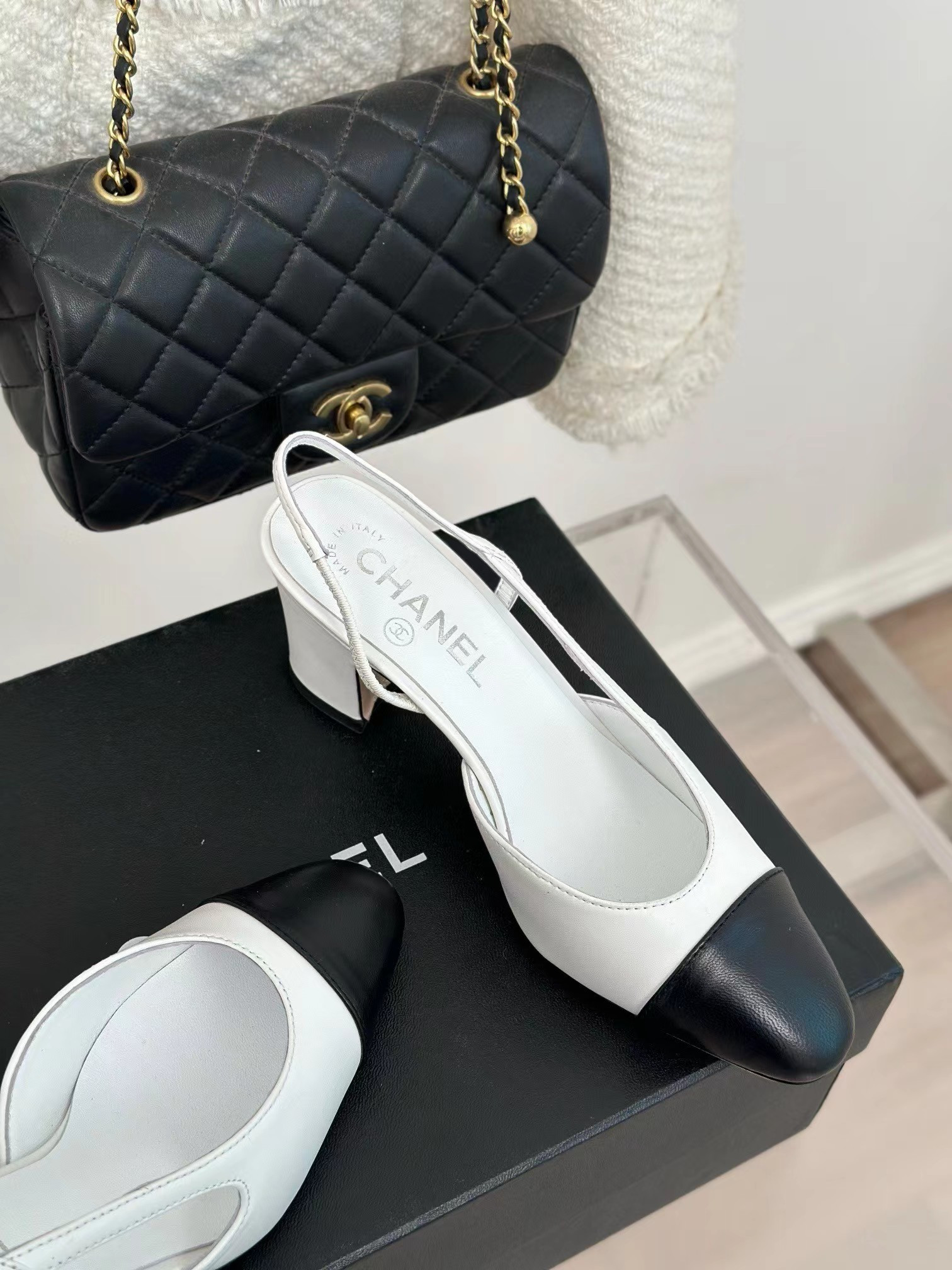 UA CHANEL SLINGBACKS