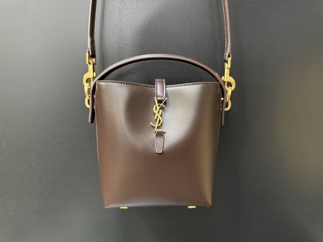 YSL LE 37 Mini (Shiny Leather) 15x13x6cm