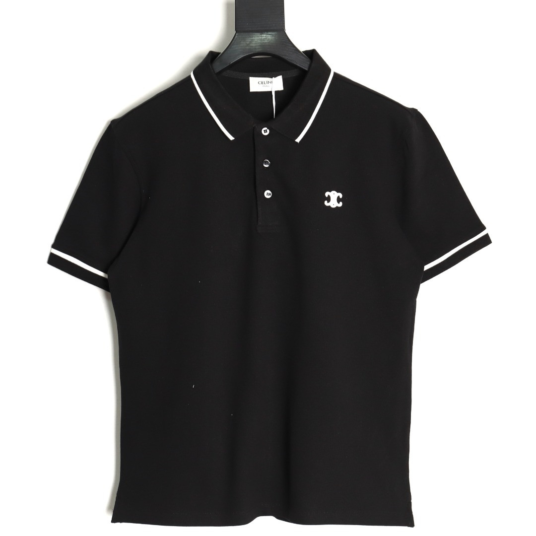 CELINE Short-sleeved Polo shirt